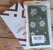 Galaxy Note 20 Ultra 6.9 Inch Case, with Screen Protector 2 Pack-Green Daisy