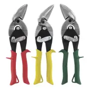 MIDWEST Aviation Snip Set - Left, Right and Straight Cut Offset Tin Cutting S...