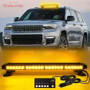 27"LED Strobe emergency rooftop double side light bar Warning Tow Truck Response