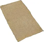Single Heavy Duty Large Natural Hessian Bag Jute Sisal Sack for Flood Rescue Garden Produce Chaff Farm Storage Animal Clothes Cover Landscaping 60cm W x 100cm H