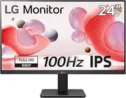 LG 24MR400-B PC monitor 60.5 cm [23.8] 1920 x 1080 pixels Full HD Black (24 FHD IPS 100HZ MNTR 1920X1080 - 16:9 5MS 1300:1 HDMI/VGA/HEADPHO)