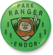 [Pyramid International] Star Wars Endor Park Ranger Button (One Size) (Green), Green, One size