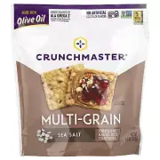 Multi-Grain, Crunchy Baked Rice Crackers, Sea Salt, 4 oz (113 g)