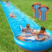 31.5FT Slip Water Slide, Extra Long Slip Lawn Water Slides for Kids Adults Backy