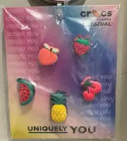 Crocs Jibbitz Charms Uniquely You "Fave Fruits" 5 Pack