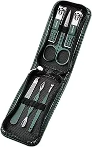Nail Clipper Set, Manicure Pedicure Kit Nail Clippers Set, Steel Nail Clippers Scissors Pedicure Tools Kit With Bag for Women and Men Imtrub