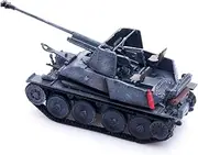 Simulation Armored Vehicle Model 1:72 Alloy WWII German Army Sd.Kfz.139 Marder III Tank Model