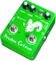 JOYO Octave Fuzz Pedal Germanium Fuzz 60's Rock Effect with "Mid-cut" for Electr