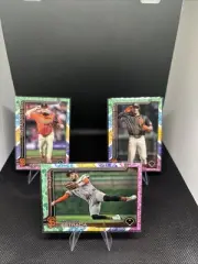 2025 Topps Series 1 Easter Parallel-Giants Webb, Chapman, Estrada