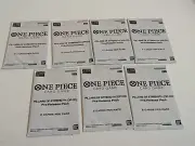 One piece Card Game Pillars Of Strength Pre-Release Packs 7x