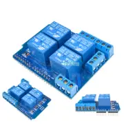 DC 5V 4 Channel Relay Module Shield Terminal Relay Board for Arduino UNO R3
