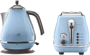 DeLonghi Icona Vintage Breakfast Pack Azure
