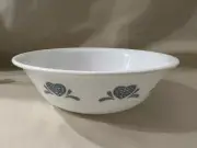Corning Corelle Blue Hearts Dinnerware, Set Of 8, Made In USA, (A1416)