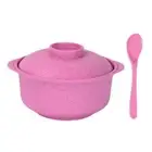 Microwave Ramen Bowl Instant Noodle Bowls With Lid Lot U0 D8V4 F6O1