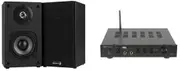 Dayton 40W CLASS-AB AMP & 2-WAY BOOKSHELF SPEAKER BUNDLE