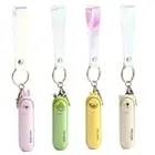 Low Noise Flashlight Keychain 3 Gears Handheld Electric Fan Cute Mini Fan Girl