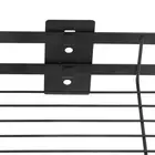 Wall Mount Spice Rack Iron Spice Storage Hanging Spice Rack For Space Saving JY
