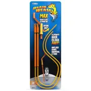 FlexiSnake Drain Weasel Sink Snake Hair Clog Remover Tool 30in 2 Wands