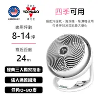 在飛比找松果購物優惠-美國原裝進口 VORNADO沃拿多 8-14 坪用 DC直流