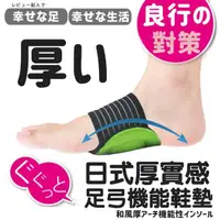 在飛比找momo購物網優惠-【DR.Story】日式好評機能運動足弓紓壓腳套鞋墊2雙組(