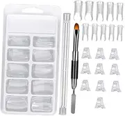 CIMAXIC Nail Supplies Set 1 Set Nail Tips Clips for Home Manicure Professional Personal Use