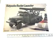 Vintage Testors Italeri Katyusha Rocket Launcher Model Kit - 1/35 Scale NEW