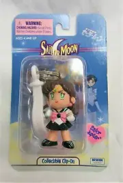 Vintage Collectible Toy, Sailor Moon Figural Collectible Clip-On Sailor Jupiter