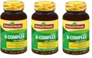 Nature Made Super B-Complex with Vitamin C & Folic Acid 140 Tablets X 3 Packs