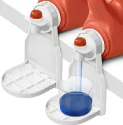 Laundry Liquid Detergent Cup Holder 1 Pack Drip Catcher Soap Holder Tray Red New