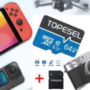 1PCS 64GB Micro SD Card Class10 TF Card SDXC Ultra Memory Card for Camera/Phone