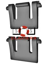 Corsair K55 Keyboard Spare Replacement Tilt Leg Stall Foot Feet Set