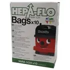 Numatic 10 microfibre dustbin bags Henry Hetty HVB HVC HVN JVR