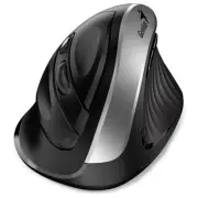 Genius Ergo 8250S Ergonomic Wireless Silent Vertical Mouse - Silver Grey + Black