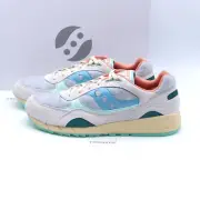 Size 10 Men's Saucony Shadow 6000 Sneakers S70717-1 Felt Grey/Multi