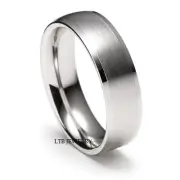 PLATINUM MENS WEDDING BANDS,PLATINUM MENS WEDDING RINGS SATIN FINISH 6MM