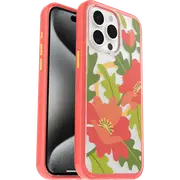 iPhone 15 Pro Max Case | Symmetry Series Clear for MagSafe - Fluttering Flora