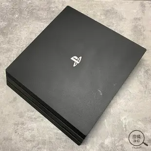 『澄橘』SONY PS4 PRO 1TB CUH-7017B 電玩 遊戲 主機 黑 二手 無盒裝《歡迎折抵》A60525