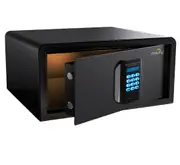 Dolphy Freeze & Automatic Door Function LED Digital Safe - Steel - 42x37x20 cm - Black