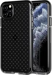 Tech21 Evo Check Phone Case for iPhone 11 Pro, Smokey Black