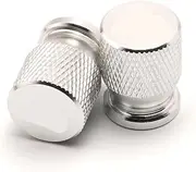 V85tt V100 Mandello V7 Stone V85 V8S TT Bobber Breva 850 Motorcycle CNC Accessories Tire Valve Caps Cover Plugs(Silver)