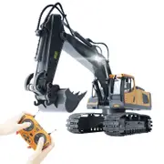 Rc Excavator 1/20 2.4ghz 11ch Rc Construction Truck Yellow