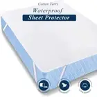 Waterproof Bed Sheet For Mattress Pad & Topper With Band Bed Protector Waterproo