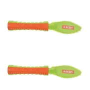 2x M-Pets 40cm On/Off Funsty Dog/Puppy Pet Interactive Teaser Plush Toy Assorted