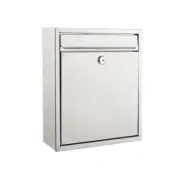 Sandleford Napoli Stainless Steel Wall Mount Letterbox