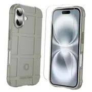 Rugged Shield 8ft Drop Proof TPU Thick Armor Tactical Protective Light Clay