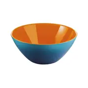 Guzzini My Fusion Plastic 20cm Serving Food/Salad Bowl Container Orange/Sea Blue