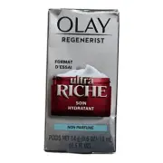 Olay Regenerist Ultra Rich Fragrance-Free Face Moisturizer - 0.5 oz Hydrating