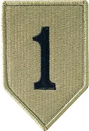 [MEDALS OF AMERICA EST. 1976] 1st Infantry Division OCP Hook & Loop Patch