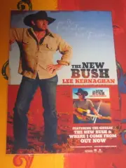 LEE KERNAGHAN - THE NEW BUSH - LAMINATED PROMO POSTER