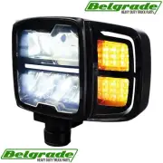 571.LD6090HPL-LHRH - Snow Plow Lamp LED Heated Lens LH/RH